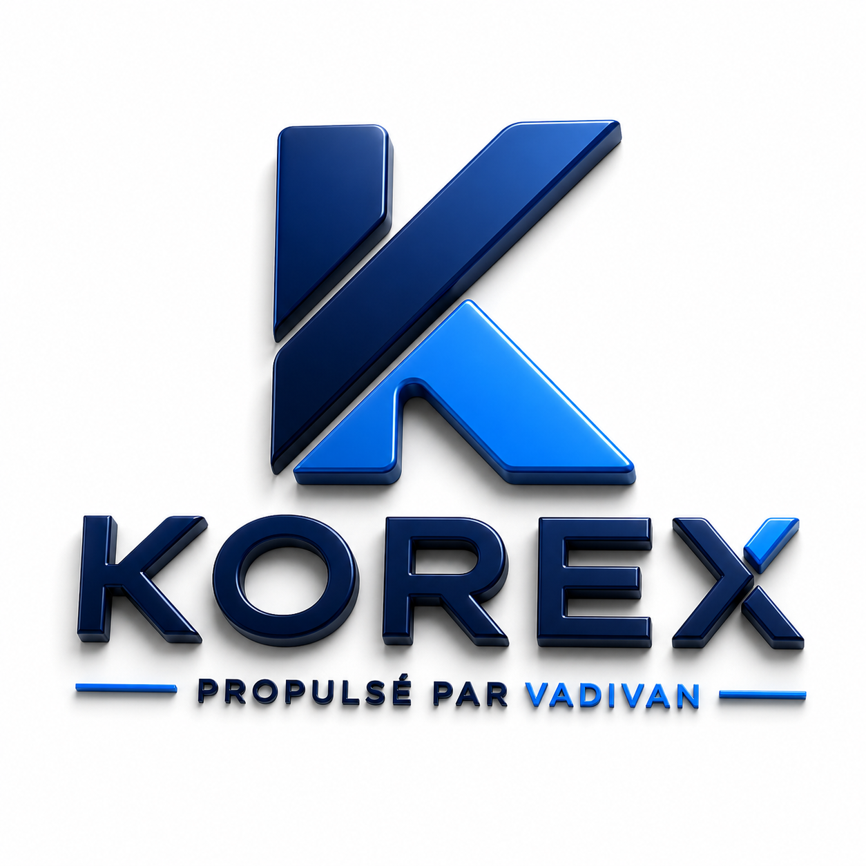 Logo de Korex, plateforme Loterie et Gestion de l'écosystème Vadivan