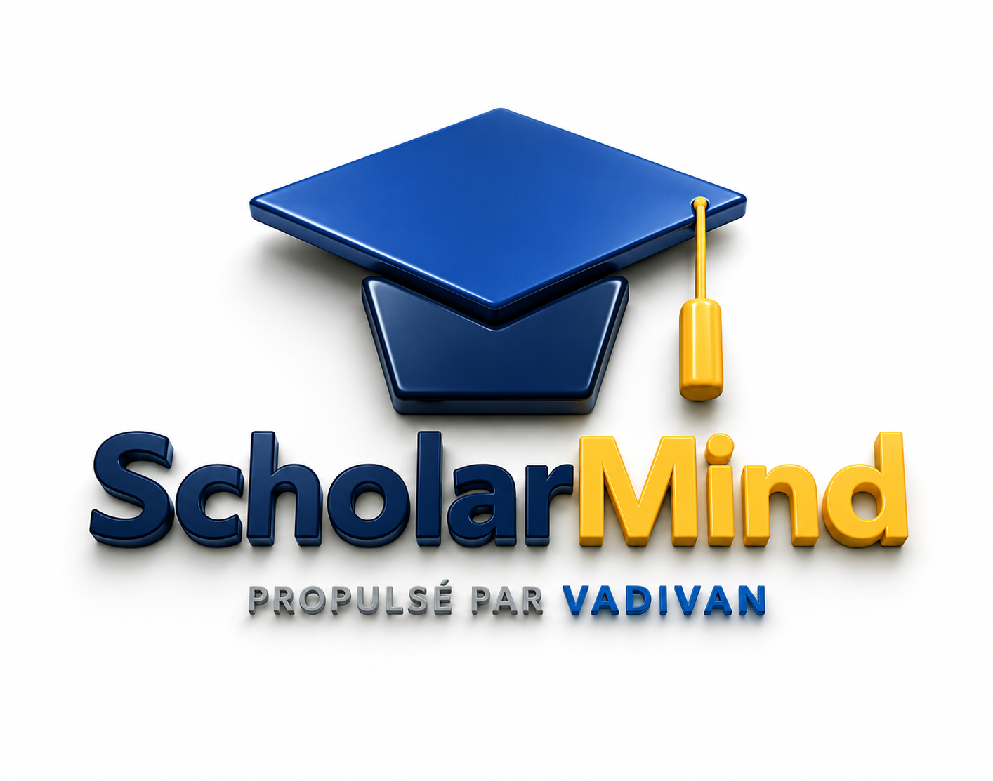 Logo de ScholarMind Pro, plateforme Éducation et IA de l'écosystème Vadivan