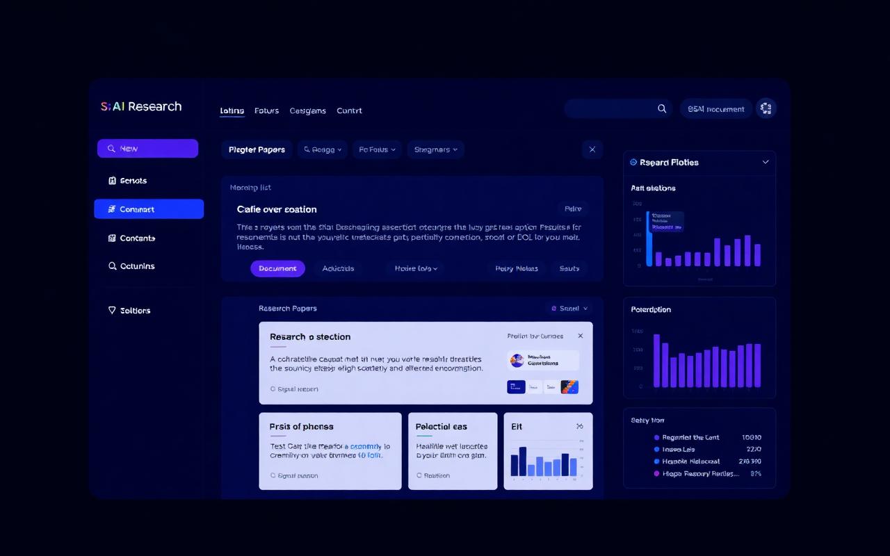 Aperçu de l'interface de ScholarMind Pro — L'assistant académique augmenté par l'IA.